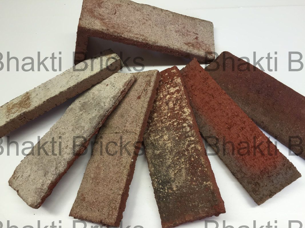 Brick tiles in Bangalore interiors by Bhakti Bricks